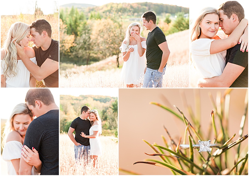 Collage of images from entire session.